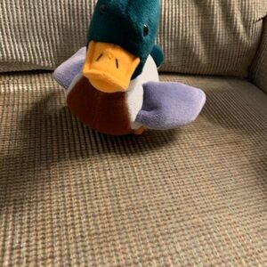 Vintage quacking Plush Duck Toy